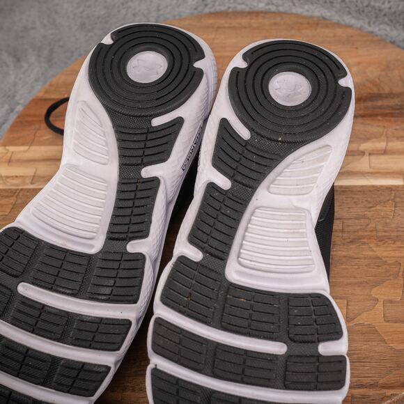 Under Armour Charged Assert 9 3024591-001 Womens Black Running Shoes Sz US 10.5 - Picture 8 of 8